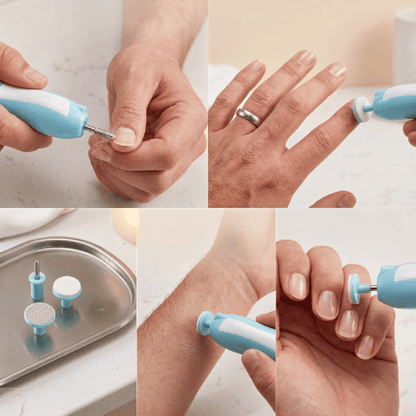Baby-Glide™ | משייף ציפורניים חשמלי לתינוקות