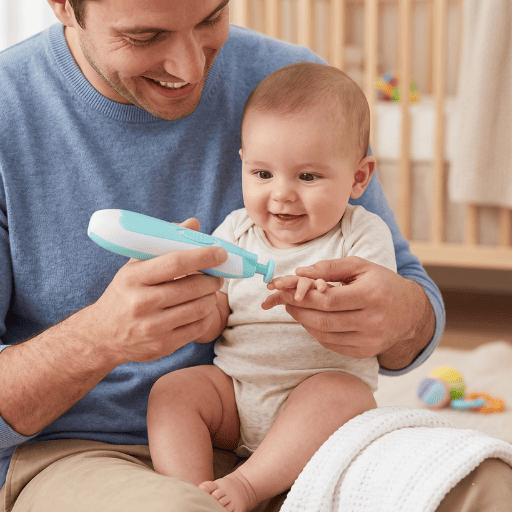 Baby-Glide™ | משייף ציפורניים חשמלי לתינוקות