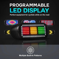 Led Helmet Display, Warning Light Night Riding Taillight for Motorcycle Bike Helmet