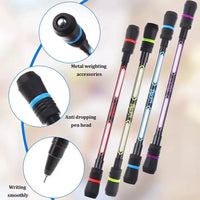 4/1Pcs Spinning Pen Rolling Finger Rotating Pen Gaming Trick Pen Stress Releasing Brain Training Toys for Kids Adults Students