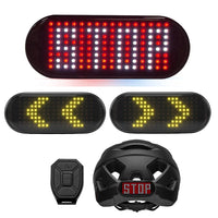 Led Helmet Display, Warning Light Night Riding Taillight for Motorcycle Bike Helmet